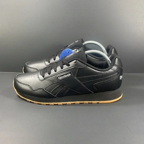 Reebok Classic Harman Leather Sneakers | Black (Men’s 8)(Women’s 9.5) - Picture 3 of 10
